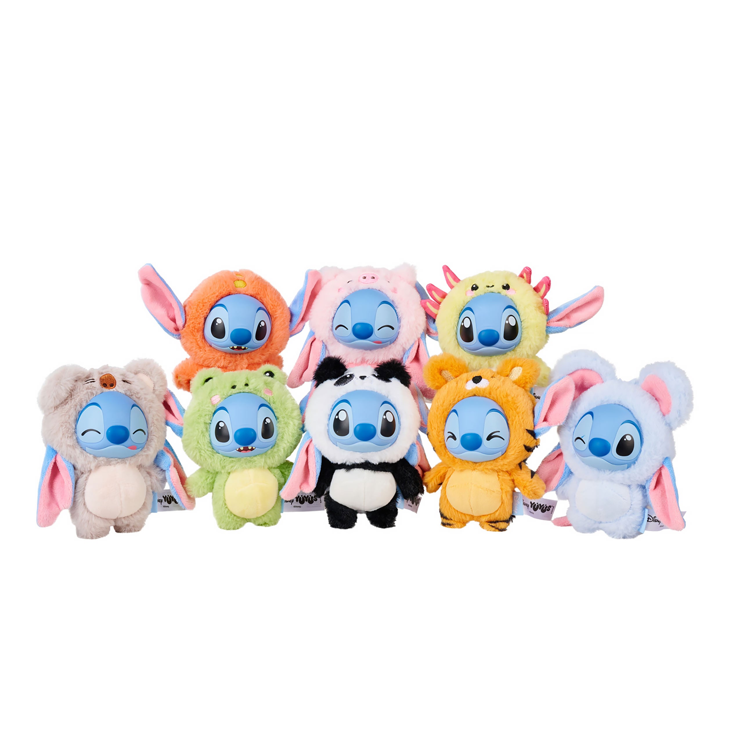 Produktbild Stitch YuYus plysch Mystery nyckelring - Lilo & Stitch
