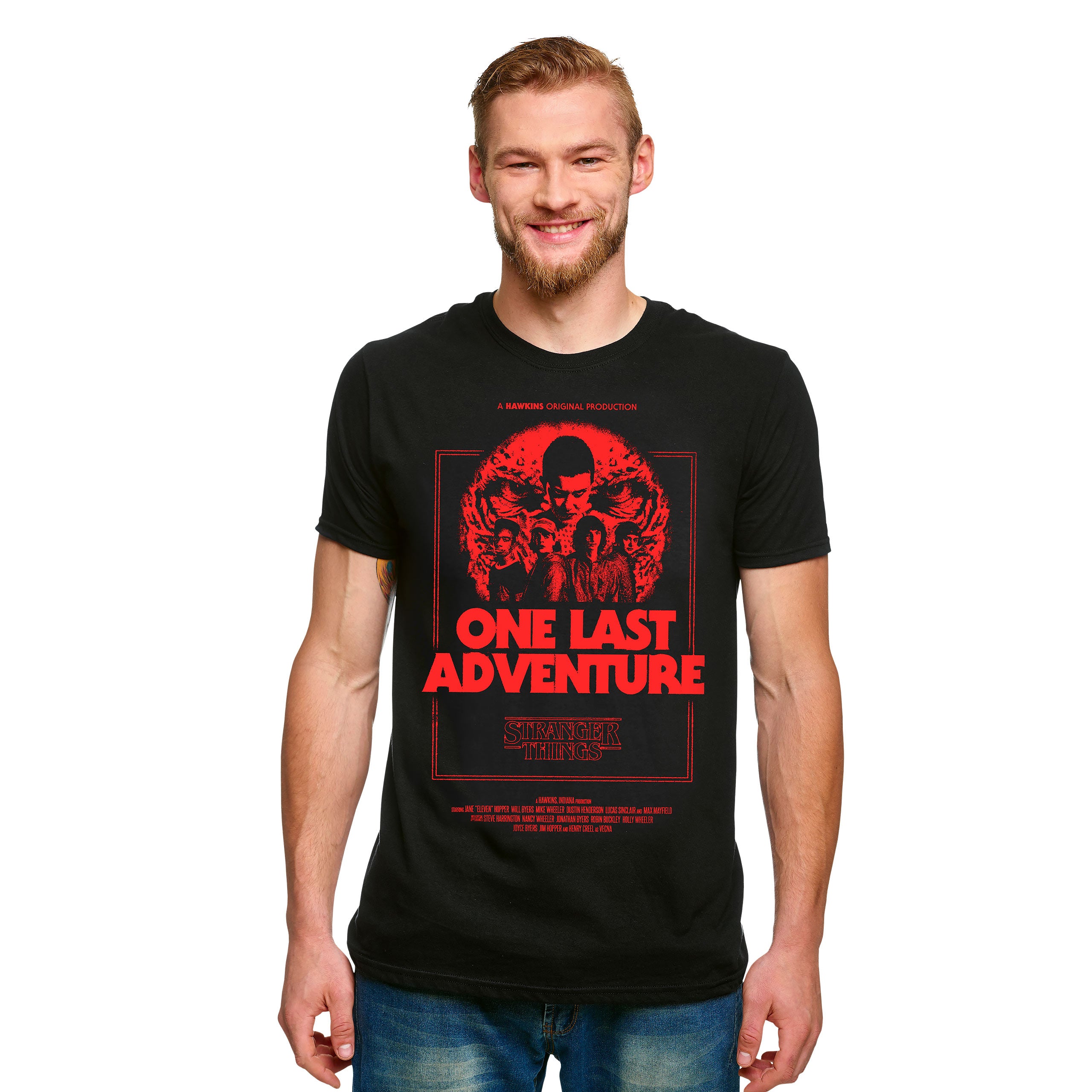 Produktbild Stranger Things - One Last Adventure T-shirt