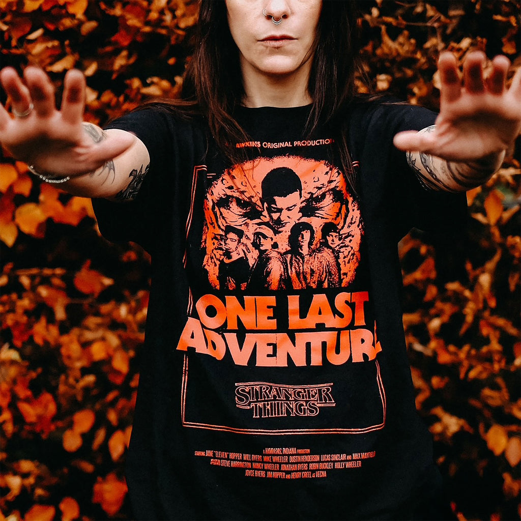 Produktbild Stranger Things - One Last Adventure T-shirt