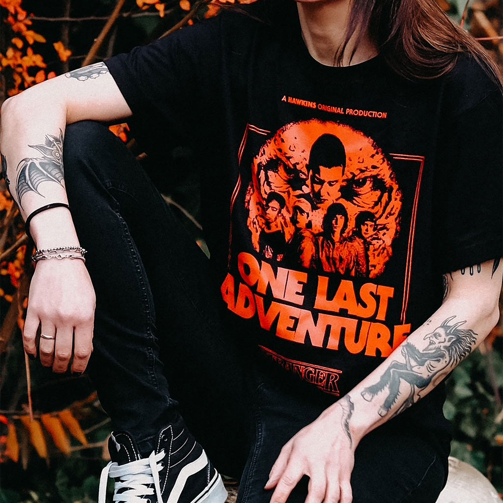Produktbild Stranger Things - One Last Adventure T-shirt