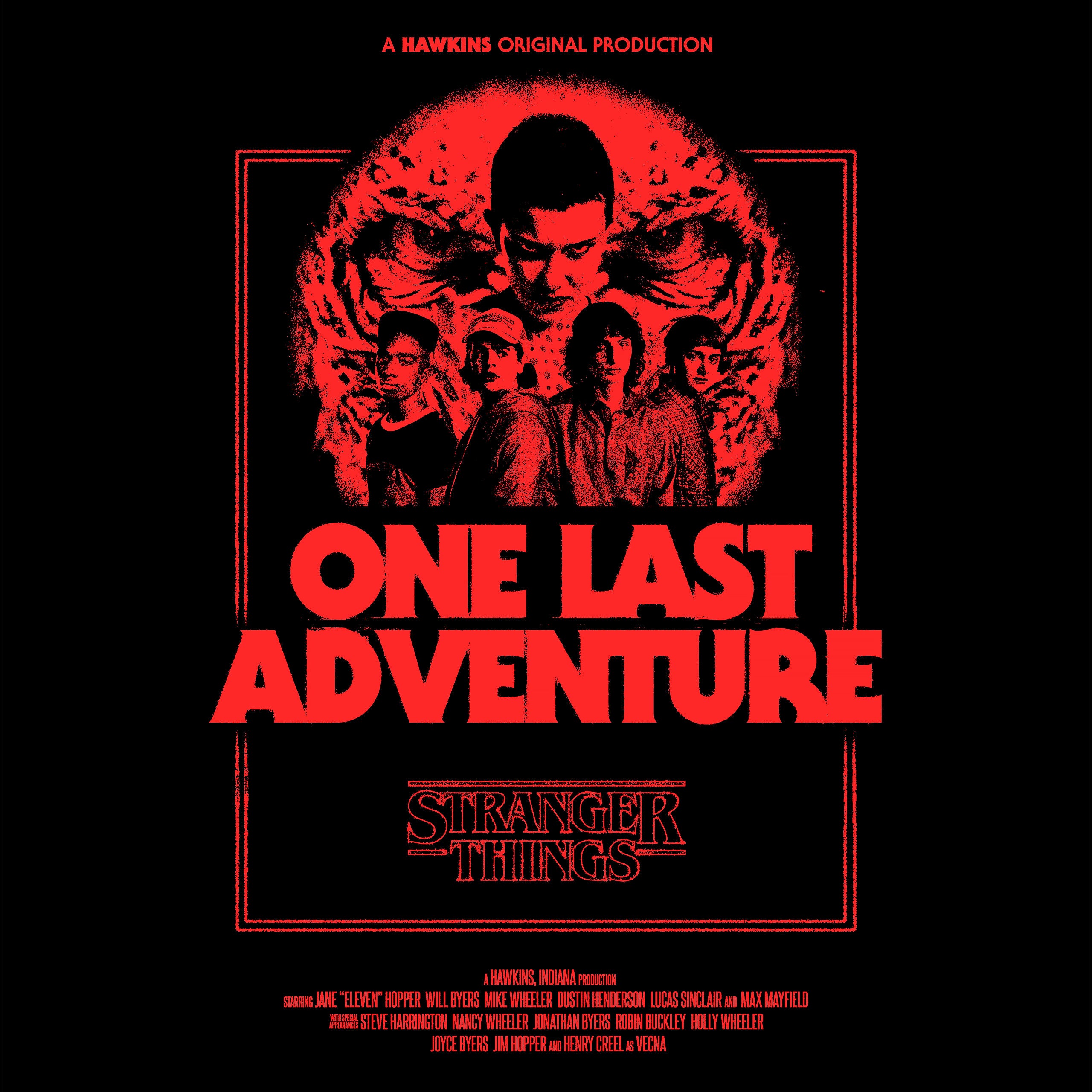 Produktbild Stranger Things - One Last Adventure T-shirt