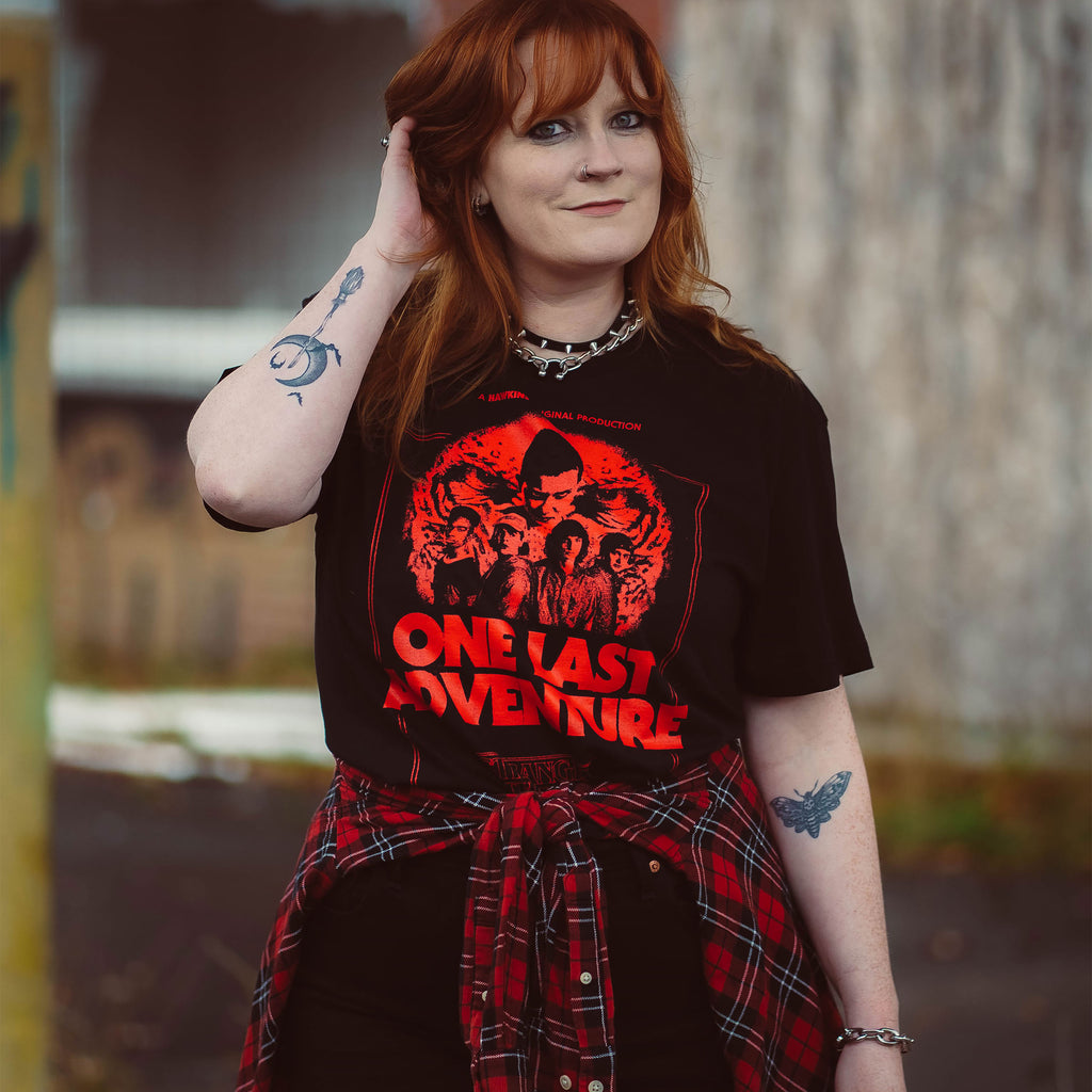 Produktbild Stranger Things - One Last Adventure T-shirt