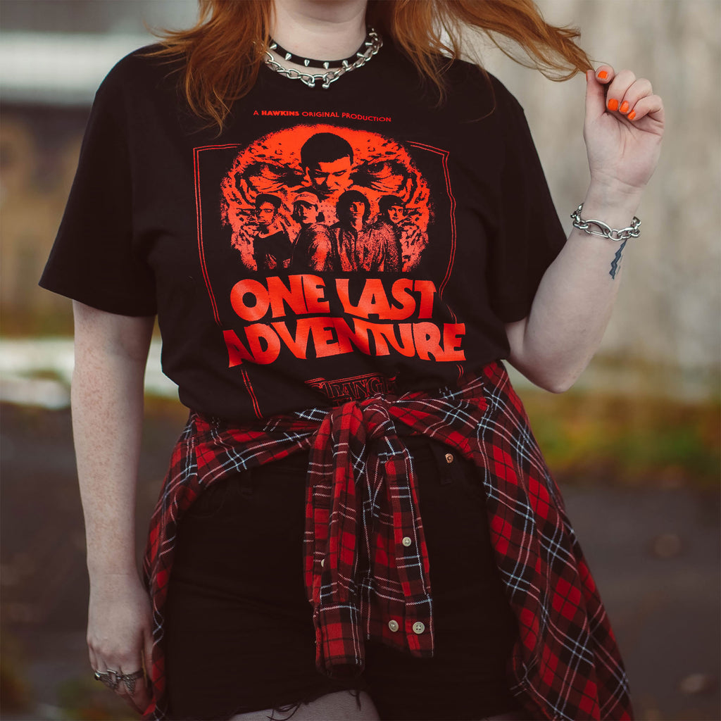 Produktbild Stranger Things - One Last Adventure T-shirt