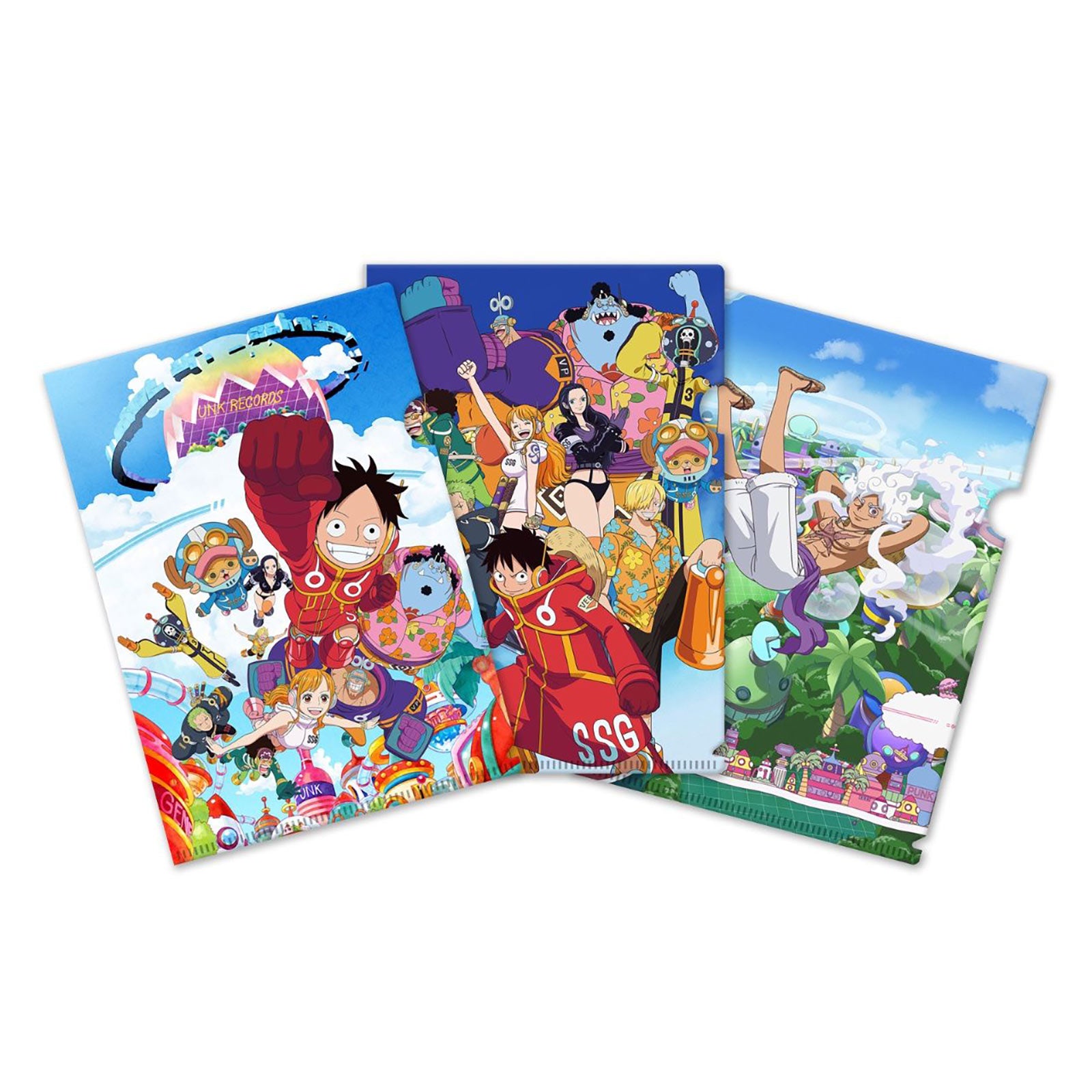 Produktbild One Piece - Egghead Saga Dokumentfickor 3-pack