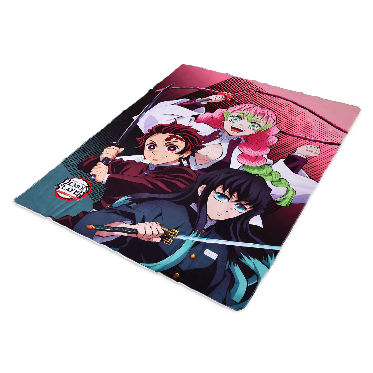 Produktbild Demon Slayer - Tanjiro, Mitsuri och Muichiro Mysfilt