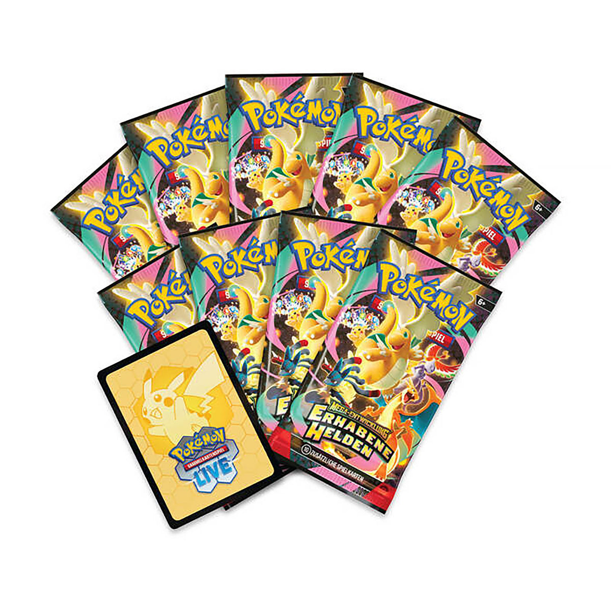 Produktbild Pokémon - Mega-utveckling Upphöjda Hjältar Elite Trainer Box