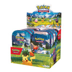Produktbild Pokemon - Mega-utveckling Upphöjda Hjältar Samlarkort Plåtburk 10-pack Display