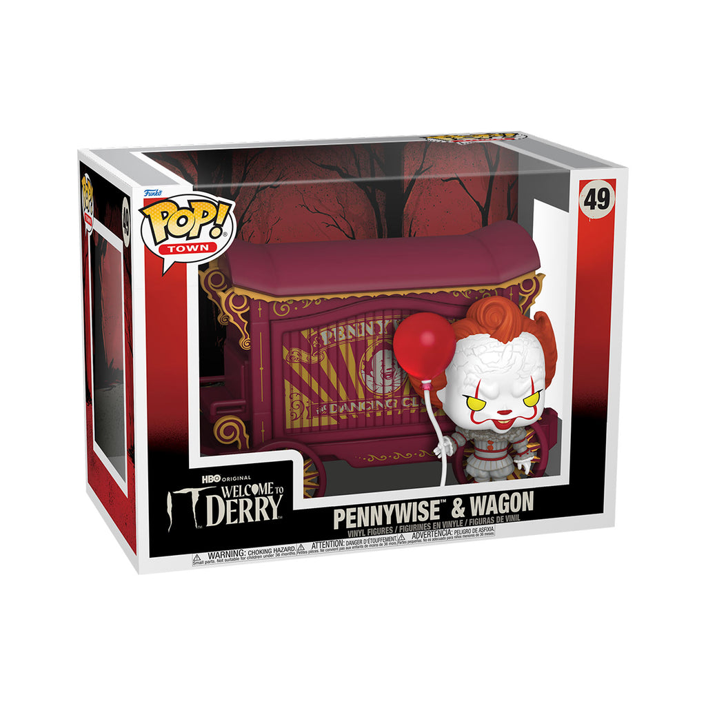 Produktbild Stephen Kings IT - Pennywise med Wagon Funko Pop!-figur