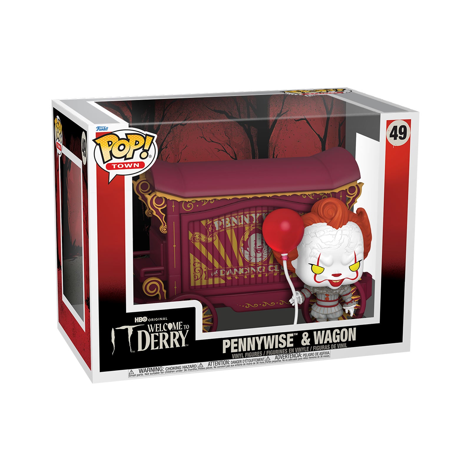 Produktbild Stephen Kings IT - Pennywise med Wagon Funko Pop!-figur