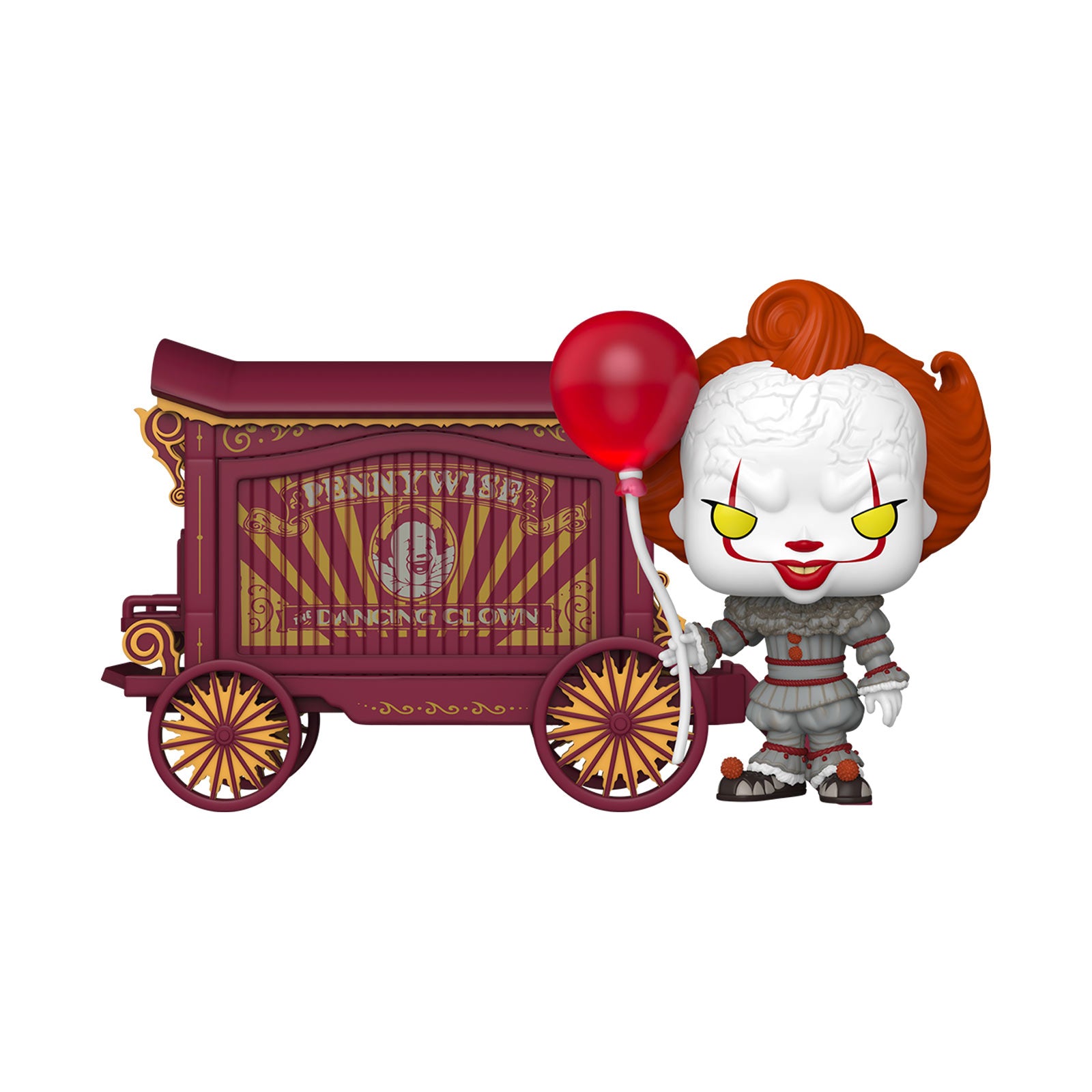 Produktbild Stephen Kings IT - Pennywise med Wagon Funko Pop!-figur