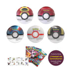 Produktbild Pokémon - Mystery Poké Ball Cards Tin Box Höst 2025