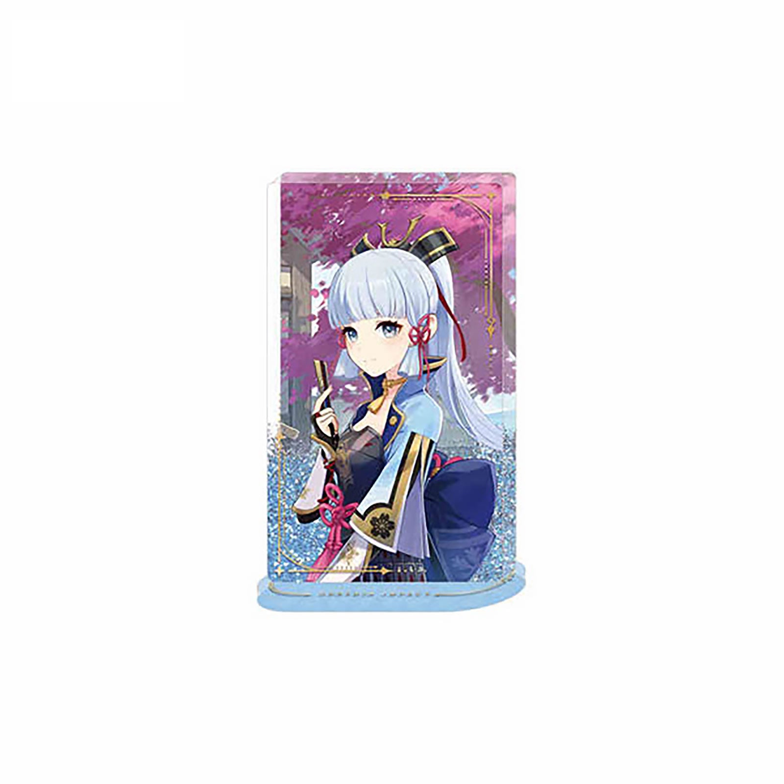 Produktbild Genshin Impact - Kamisato Ayaka akrylprydnad med glitter
