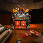 Produktbild Stranger Things - Hellfire Club 3D evighetskalender