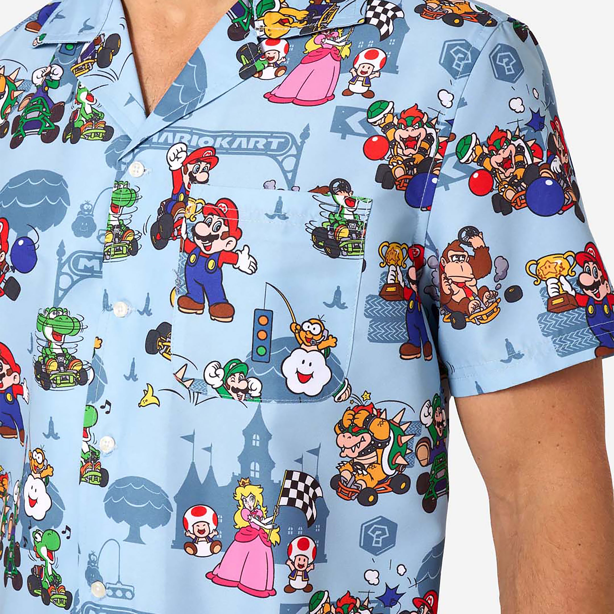 Produktbild Super Mario - Mario Kart Kortärmad Skjorta