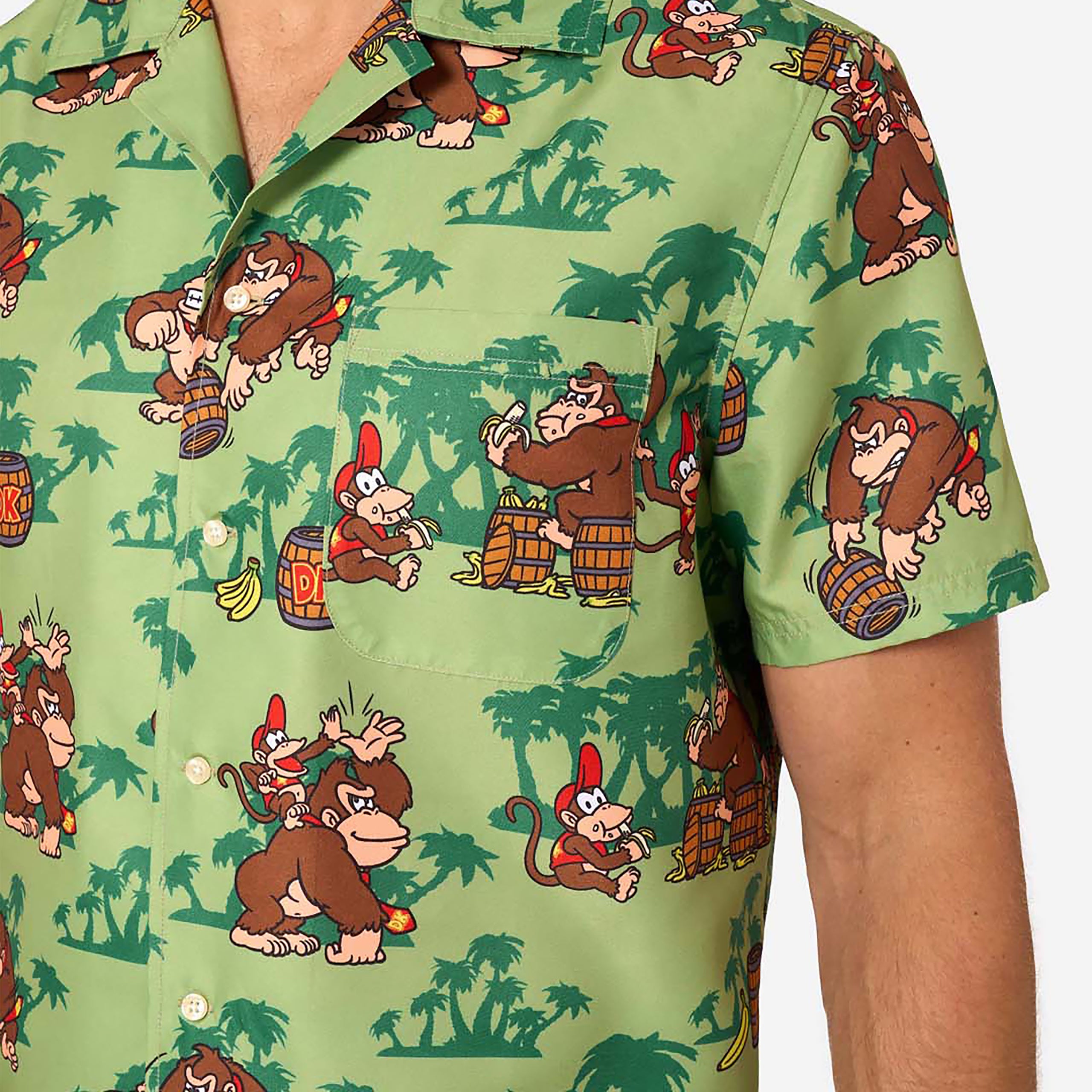 Produktbild Donkey Kong - Bananas Kortärmad Skjorta