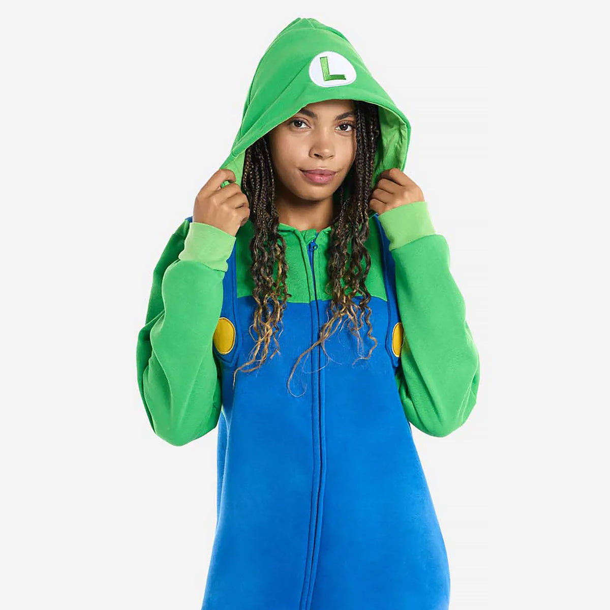 Produktbild Super Mario - Luigi onepiece för vuxna