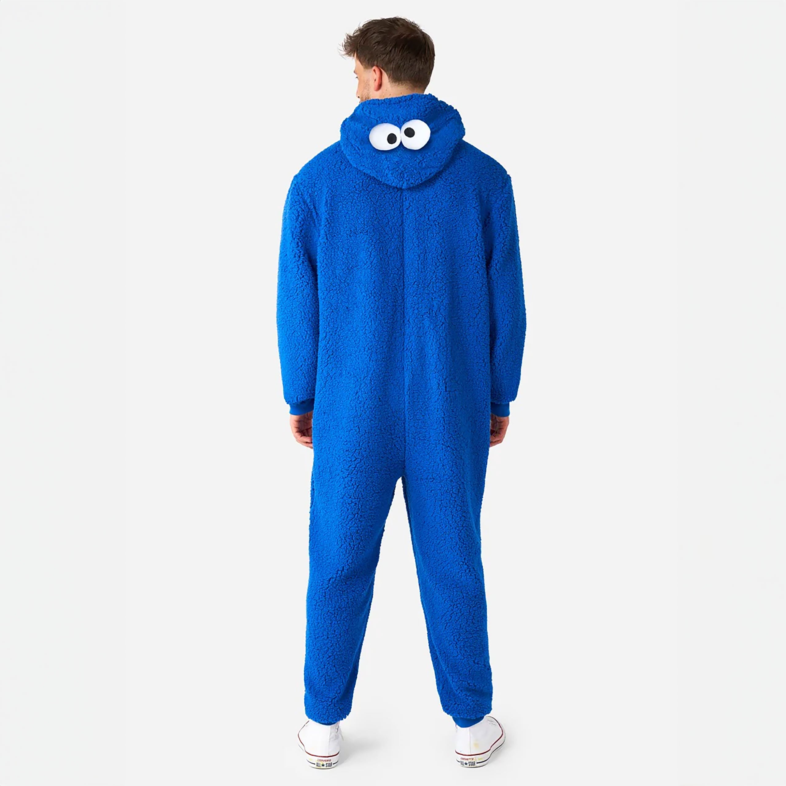 Produktbild Sesame Street - Cookie Monster plysch-onesie för vuxna
