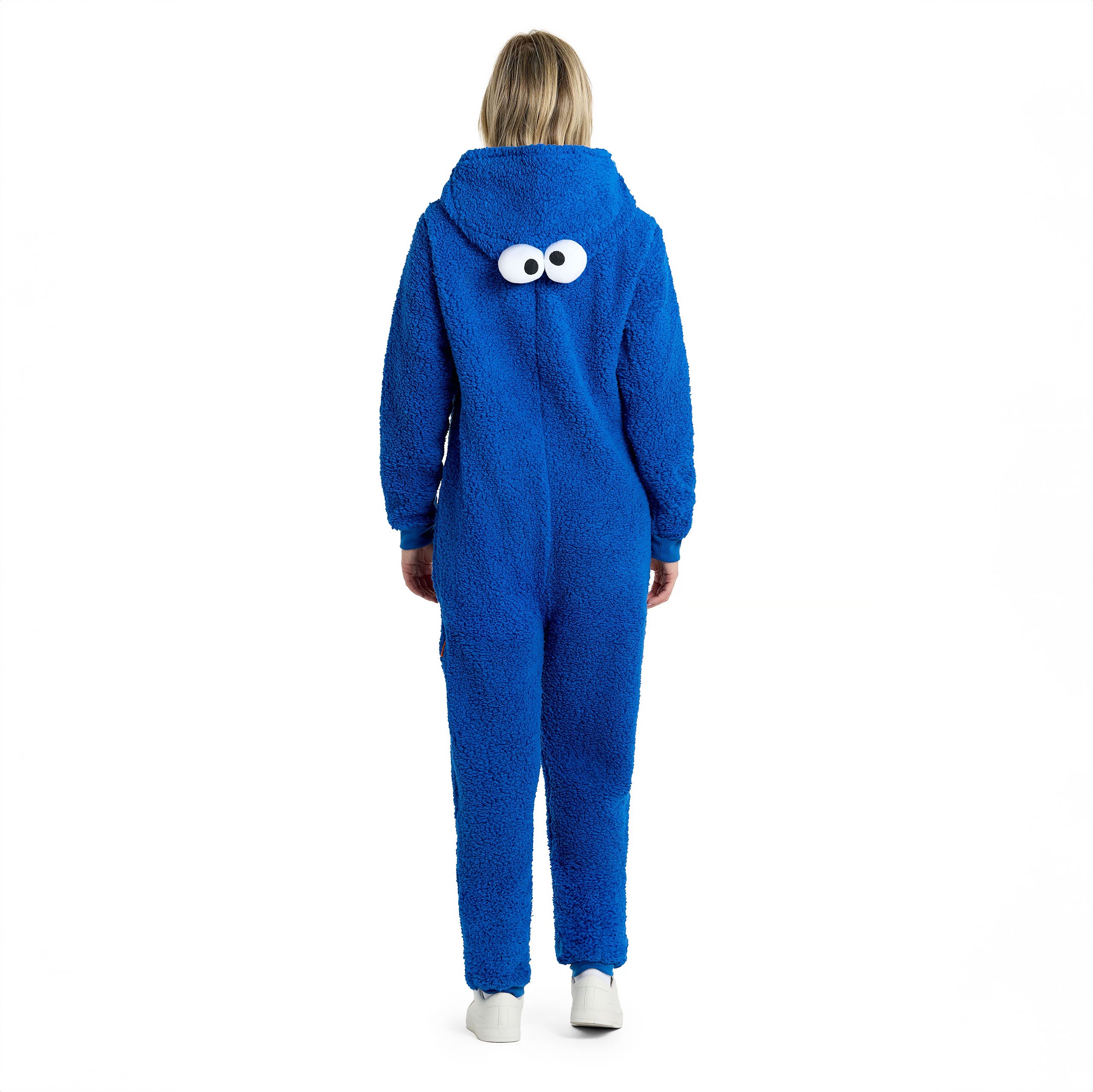 Produktbild Sesame Street - Cookie Monster plysch-onesie för vuxna
