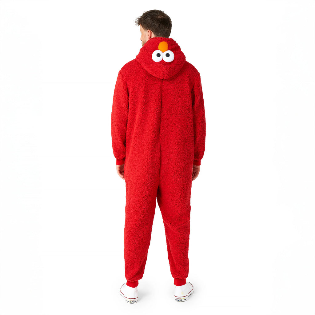 Produktbild Sesame Street - Elmo Plysch-onesie för Vuxna