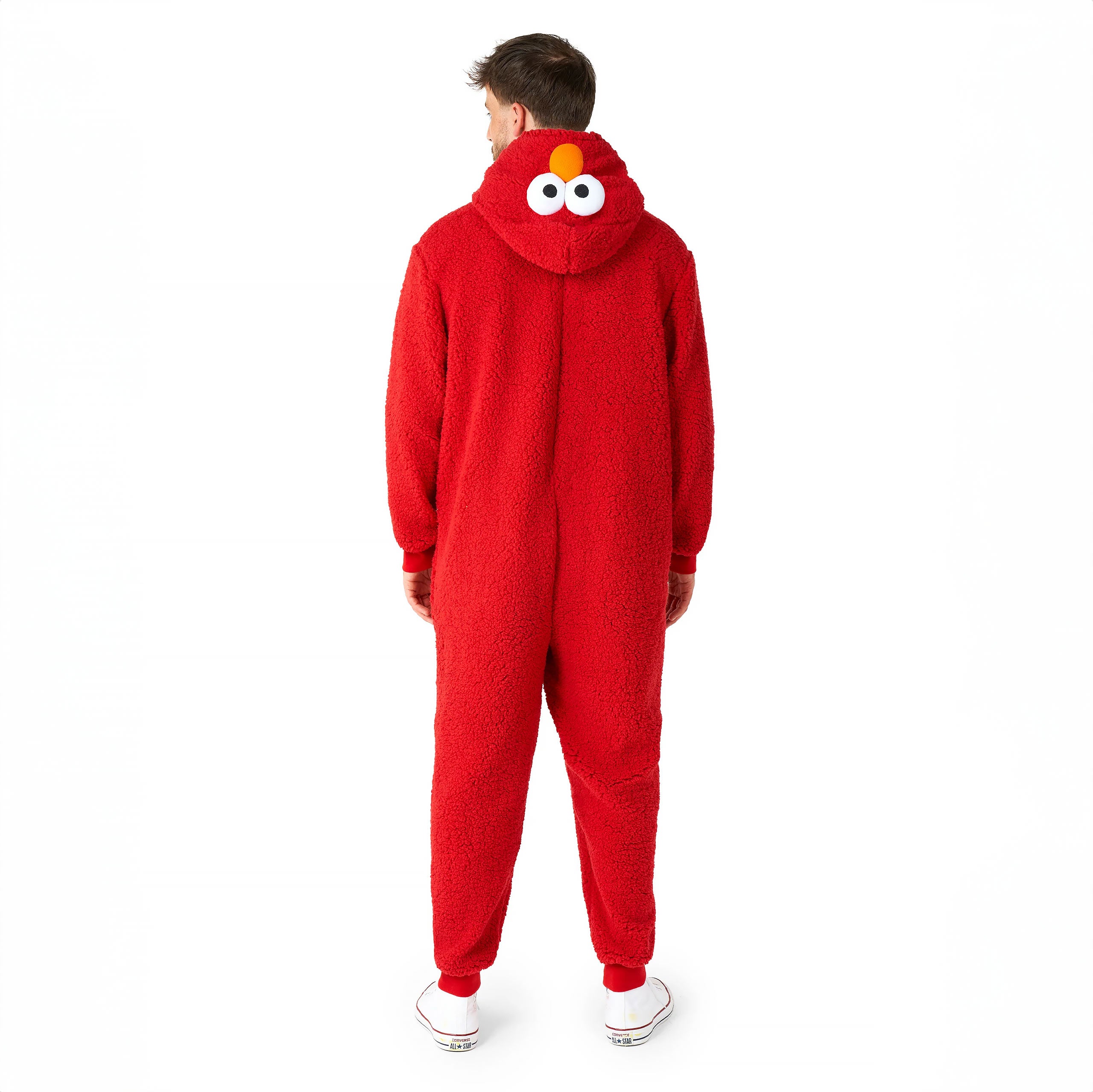 Produktbild Sesame Street - Elmo Plysch-onesie för Vuxna