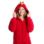 Produktbild Sesame Street - Elmo Plysch-onesie för Vuxna