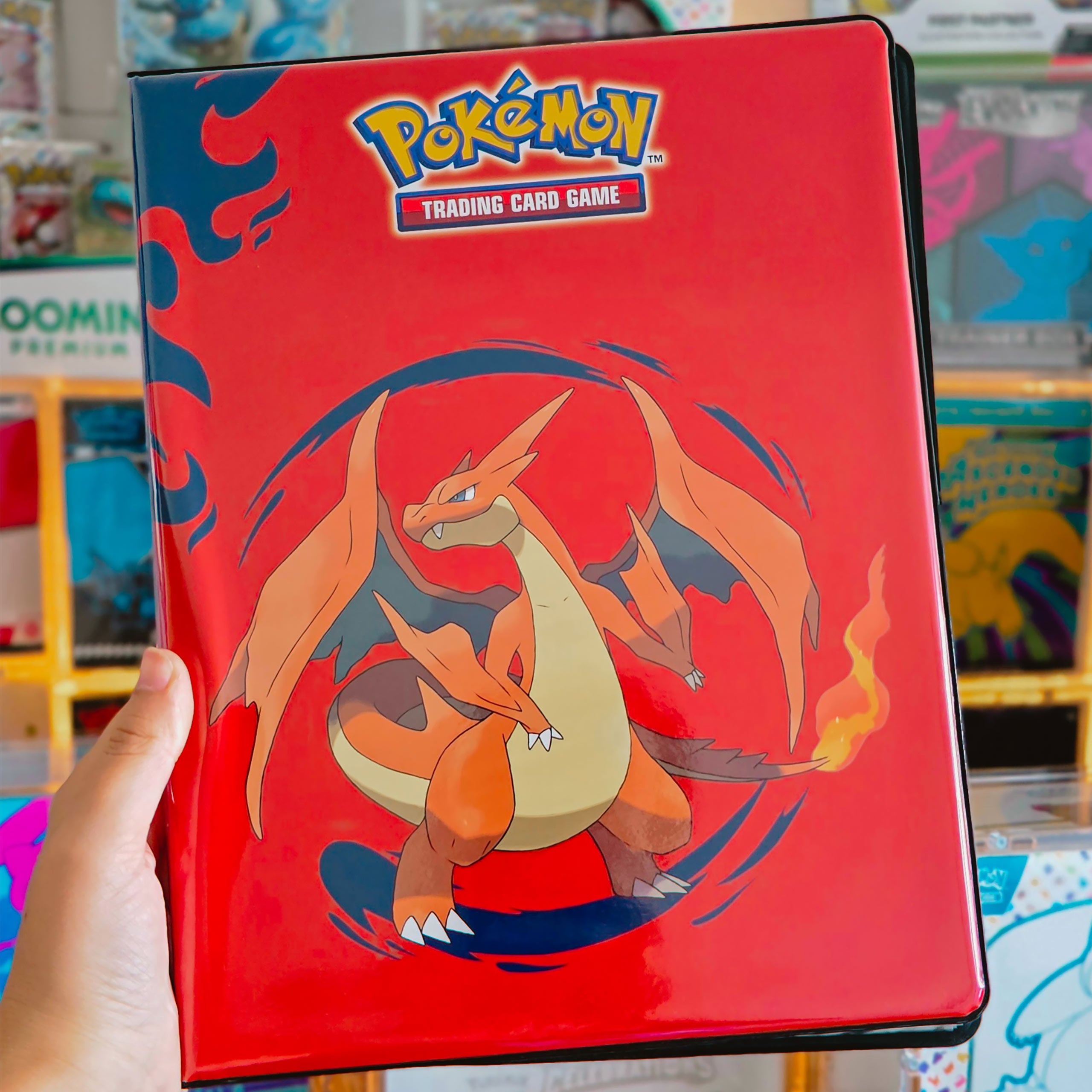 Produktbild Pokémon - Mega Charizard X och Mega Charizard Y samlarkortsalbum