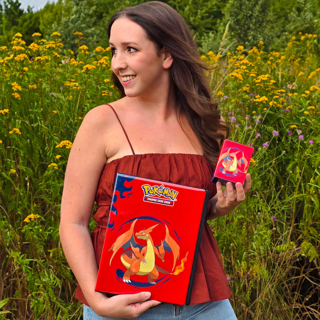 Produktbild Pokémon - Mega Charizard X och Mega Charizard Y samlarkortsalbum