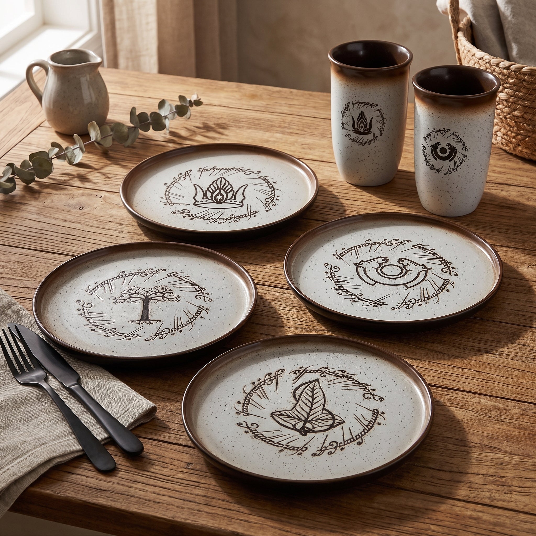Produktbild Sagan om Ringen - Symbols deluxe tallrikset