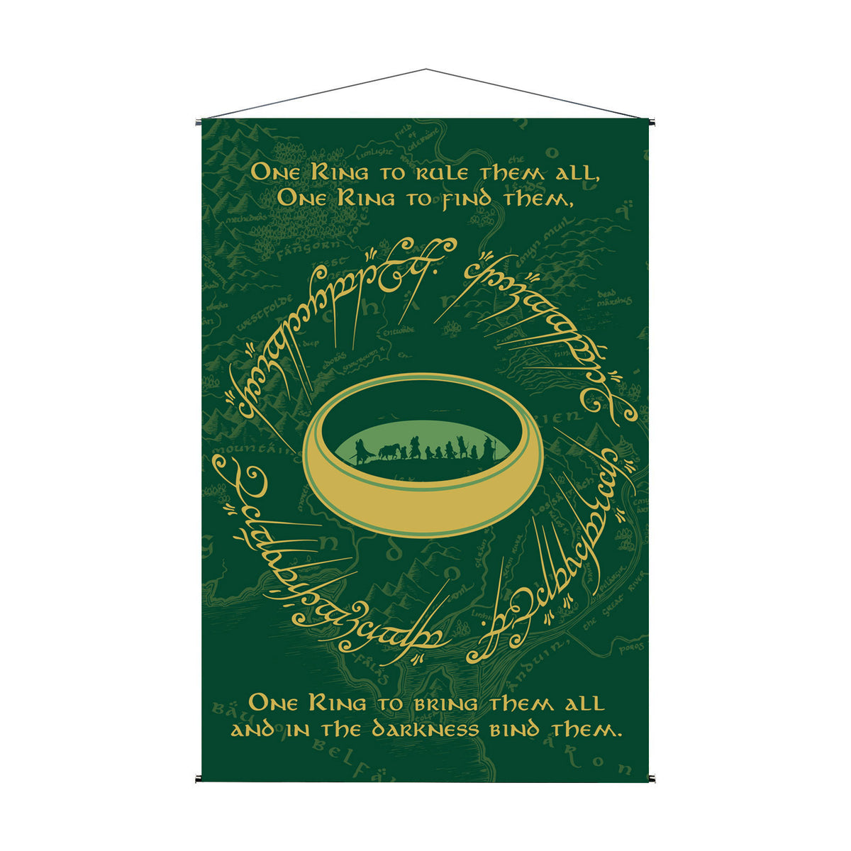 Produktbild Sagan om Ringen – Den Enda Ringen Wall Scroll