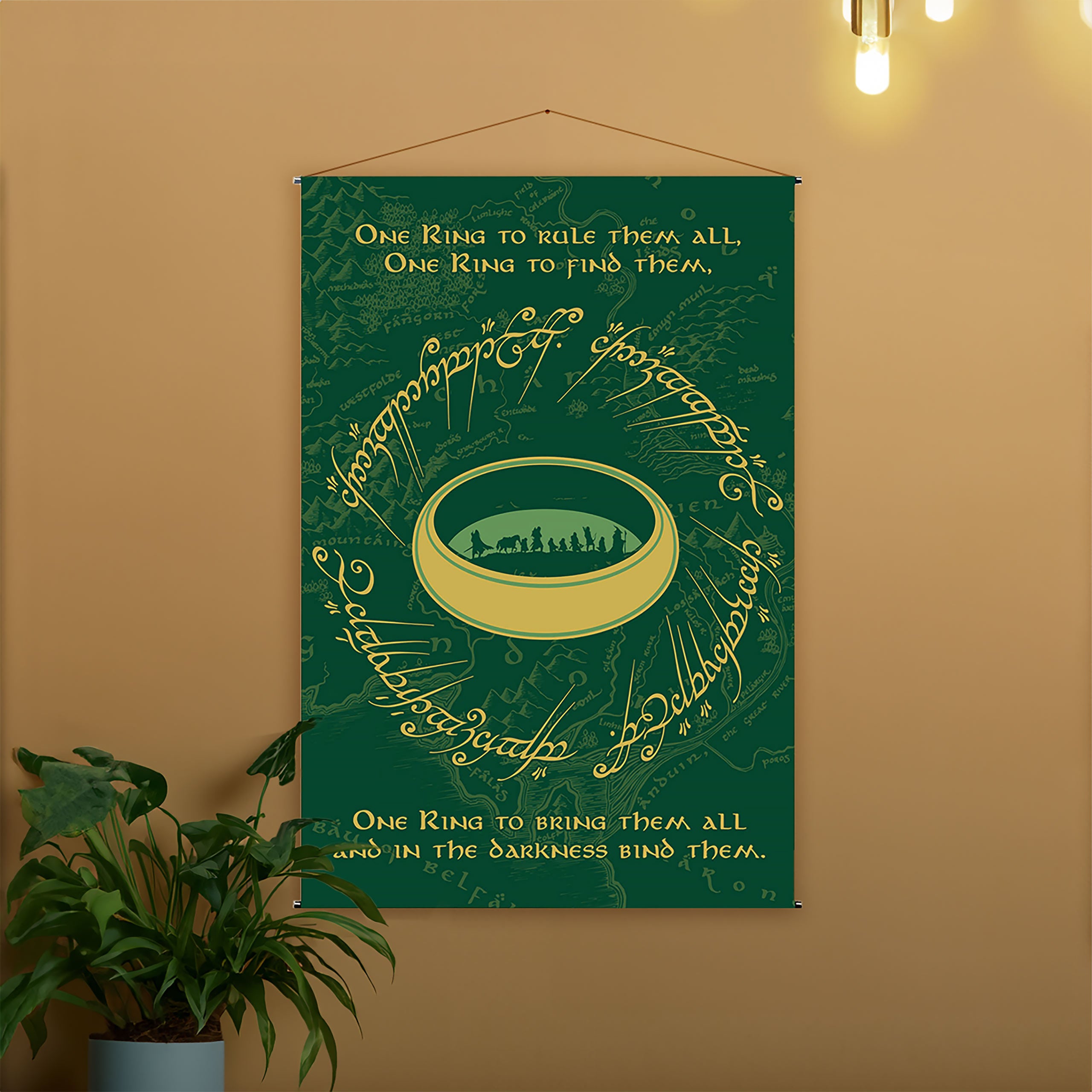 Produktbild Sagan om Ringen – Den Enda Ringen Wall Scroll