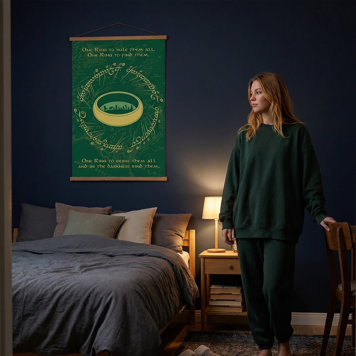 Produktbild Sagan om Ringen – Den Enda Ringen Wall Scroll