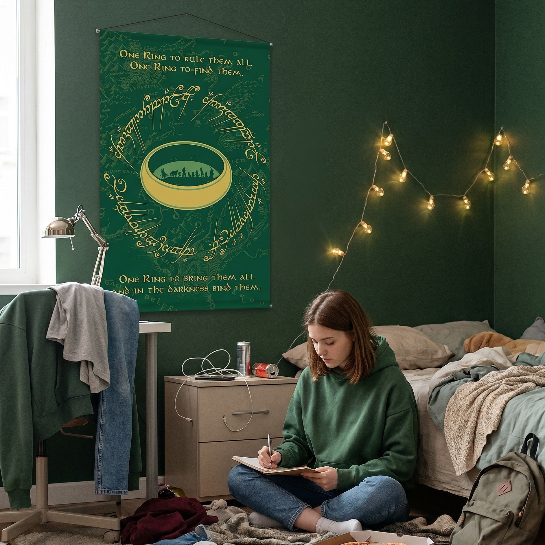 Produktbild Sagan om Ringen – Den Enda Ringen Wall Scroll