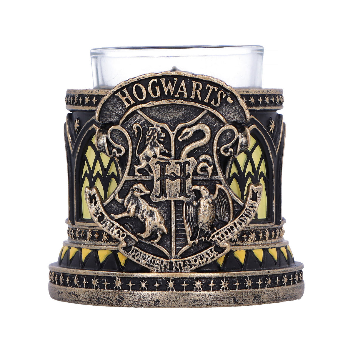 Produktbild Hufflepuff värmeljushållare - Harry Potter