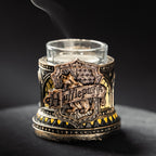 Produktbild Hufflepuff värmeljushållare - Harry Potter