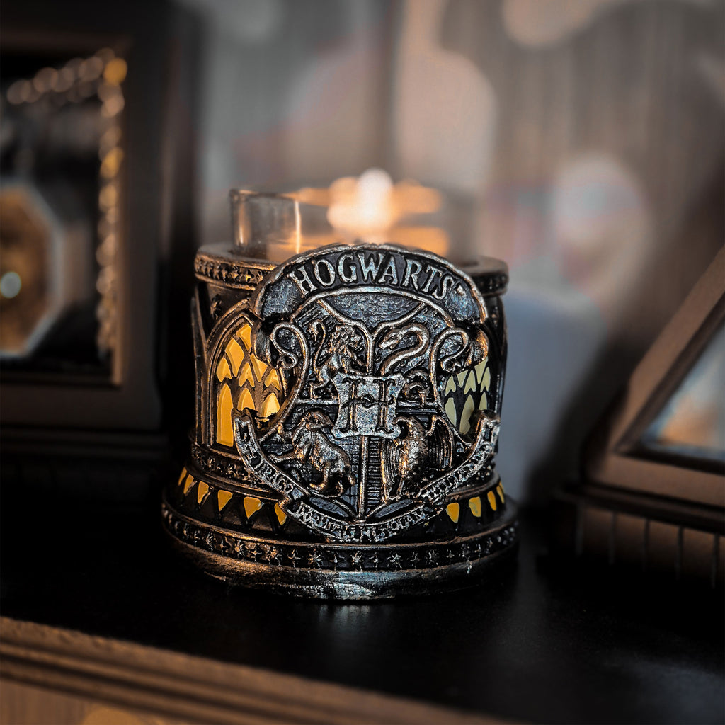 Produktbild Hufflepuff värmeljushållare - Harry Potter