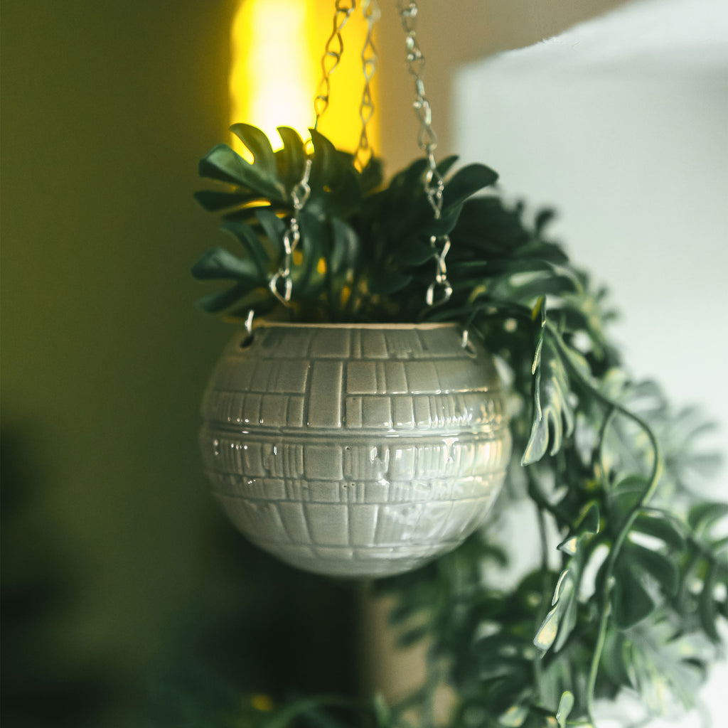 Produktbild Dödsstjärnan hängande kruka - Star Wars