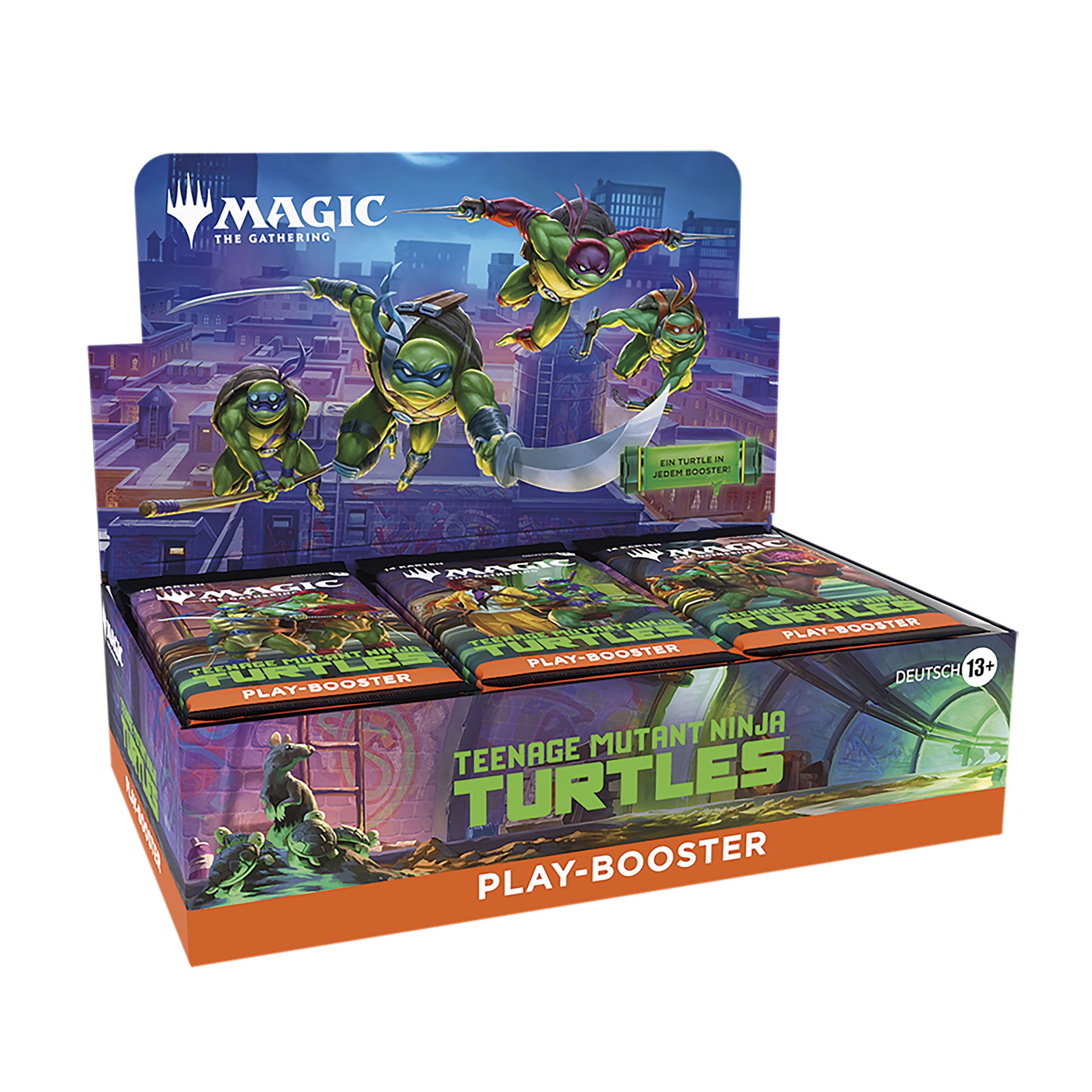 Produktbild Teenage Mutant Ninja Turtles Play Booster tysk version – Magic: The Gathering Display E1091583