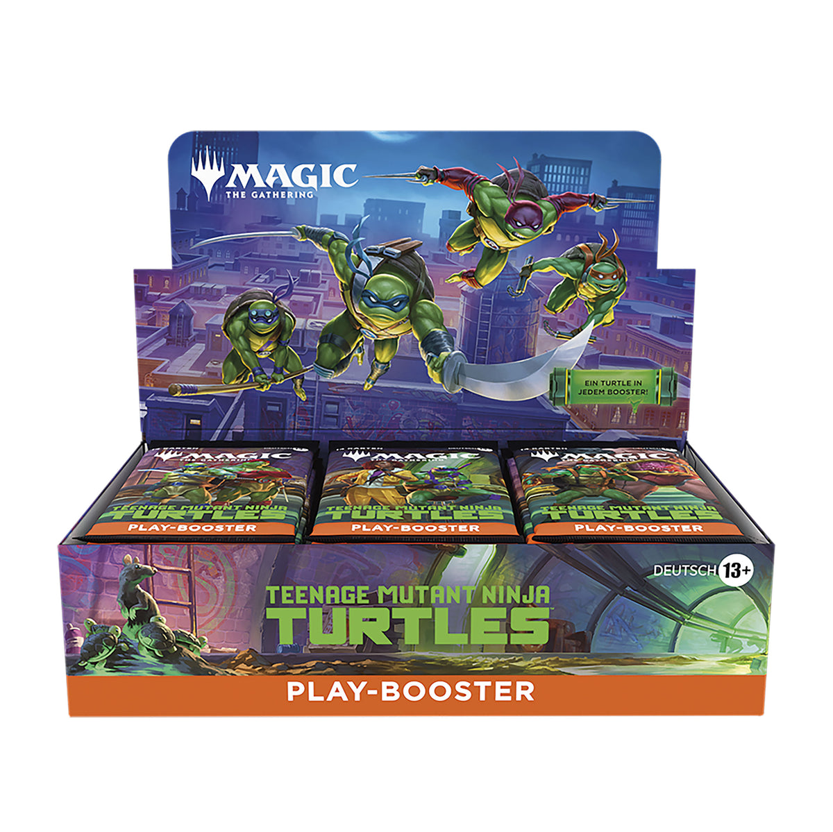Produktbild Teenage Mutant Ninja Turtles Play Booster tysk version – Magic: The Gathering Display E1091583