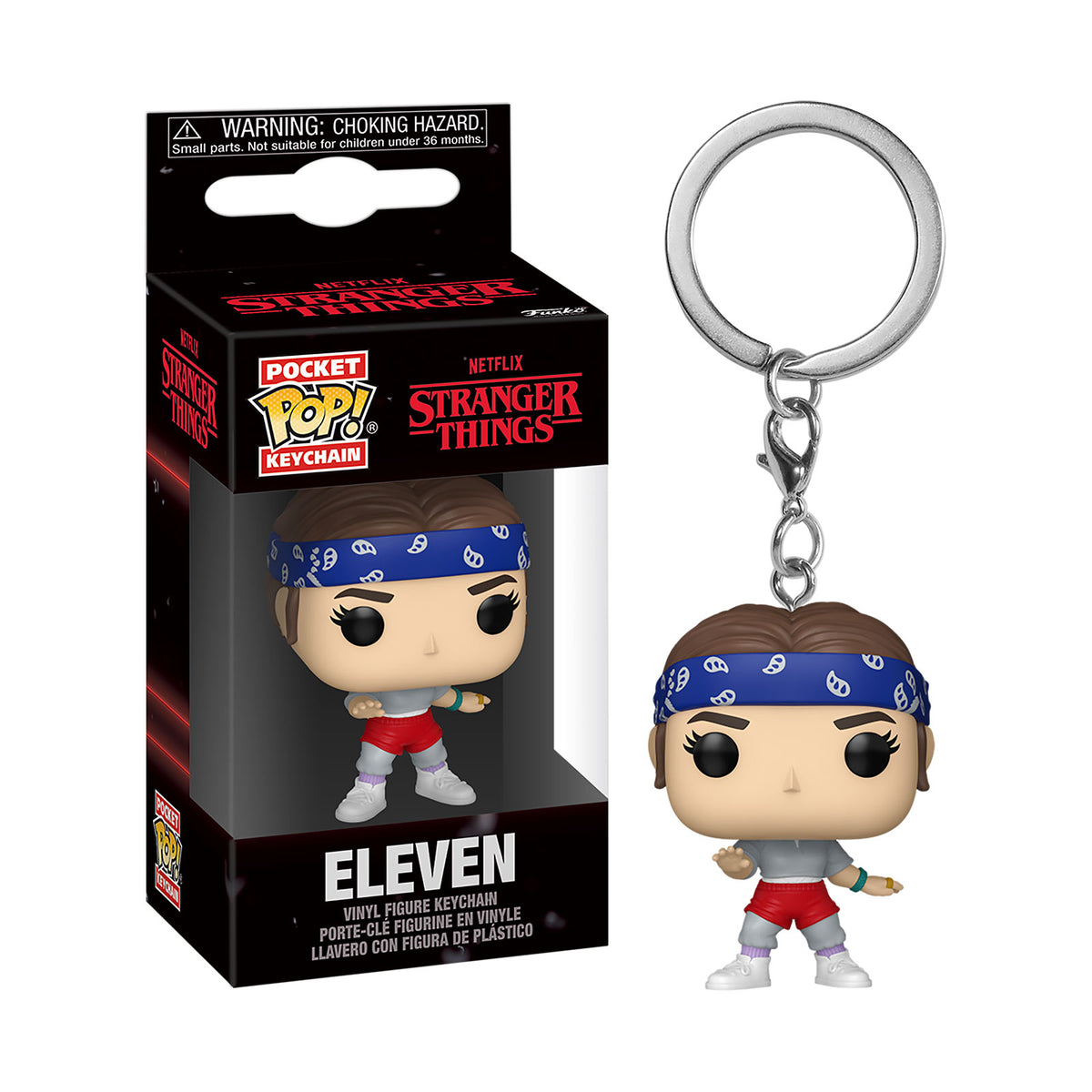 Produktbild Stranger Things - Eleven Funko Pop Nyckelring
