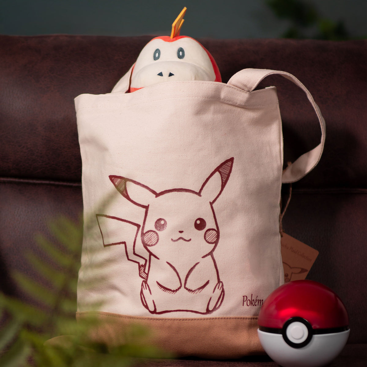 Produktbild Pikachu Sketch Shopper-väska - Pokémon
