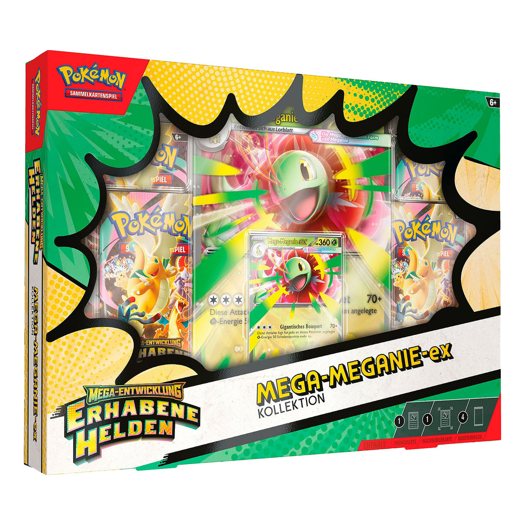 Produktbild Pokémon – Mega Evolution EX-kollektion Upphöjda Hjältar