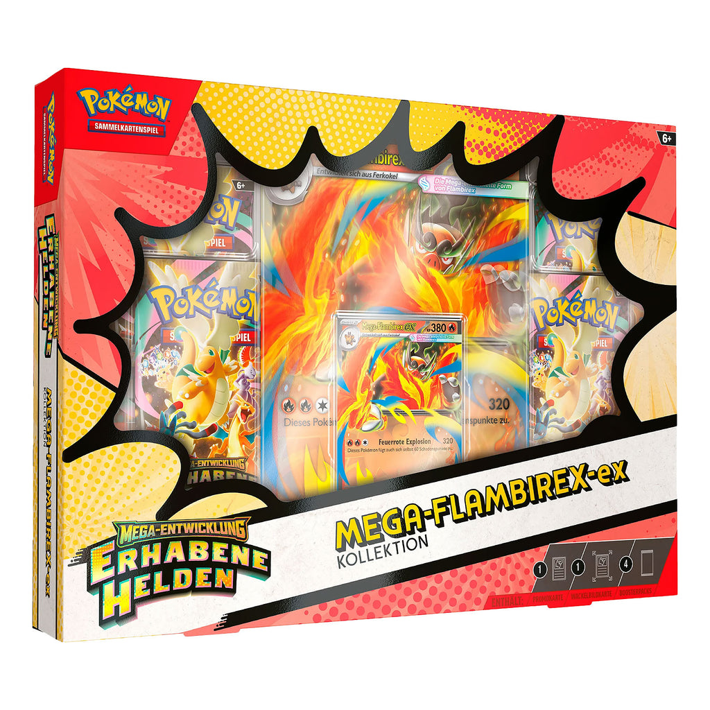 Produktbild Pokémon – Mega Evolution EX-kollektion Upphöjda Hjältar