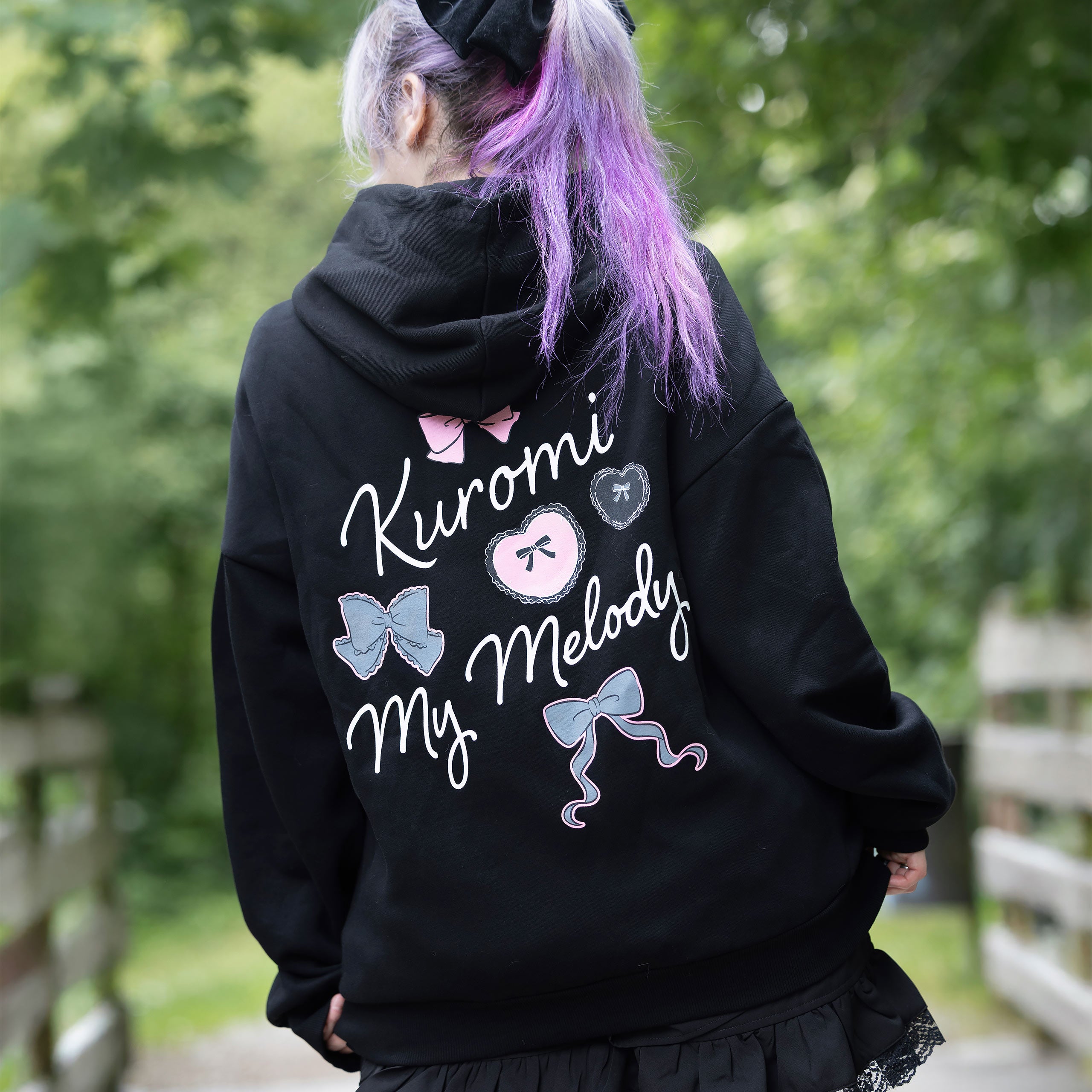 Produktbild Hello Kitty - Kuromi och My Melody Huvtröja