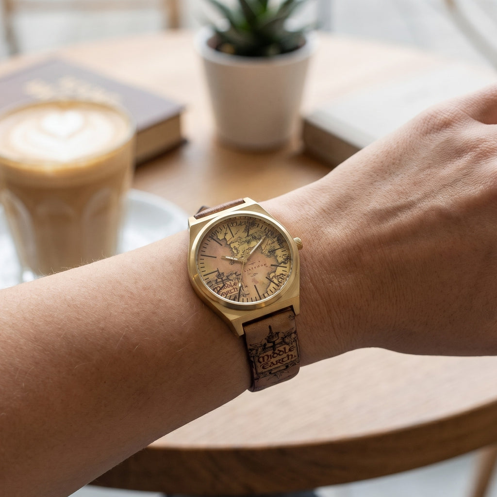 Produktbild Sagan om Ringen - Armbandsur med Midgårdskarta
