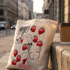 Produktbild Strawberry Cups tygkasse för NANA-fans