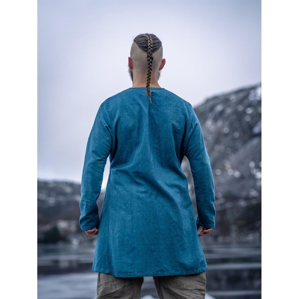 Produktbild Medeltida tunika Ragnar blå