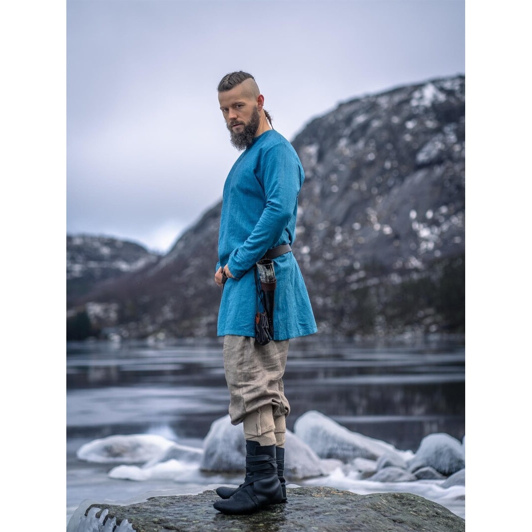 Produktbild Medeltida tunika Ragnar blå
