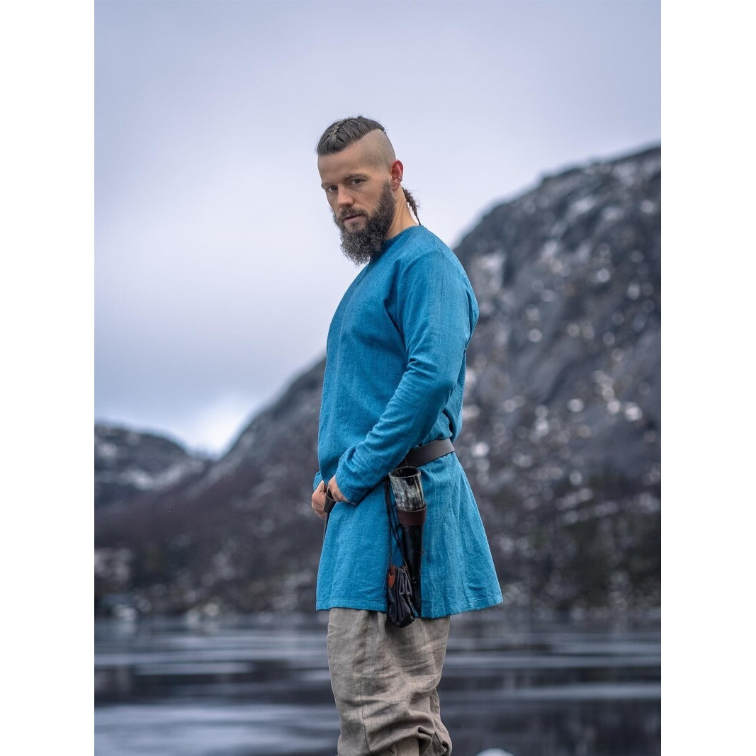 Produktbild Medeltida tunika Ragnar blå