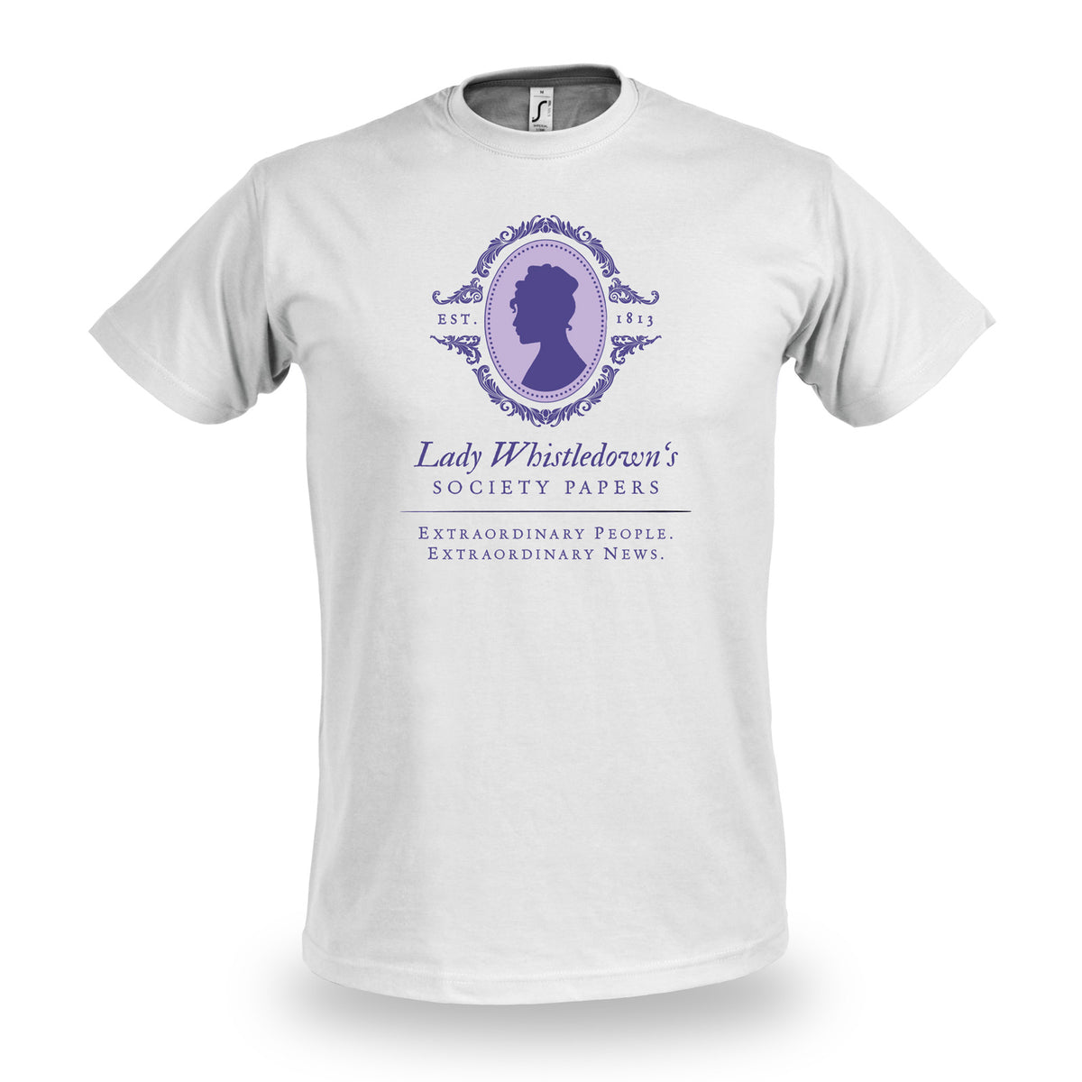 Produktbild Society Papers T-shirt för Bridgerton-fans