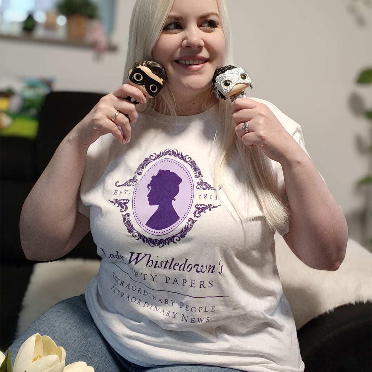 Produktbild Society Papers T-shirt för Bridgerton-fans